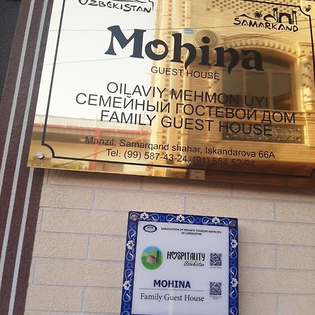 Hotel Mohina Samarkand Exterior foto
